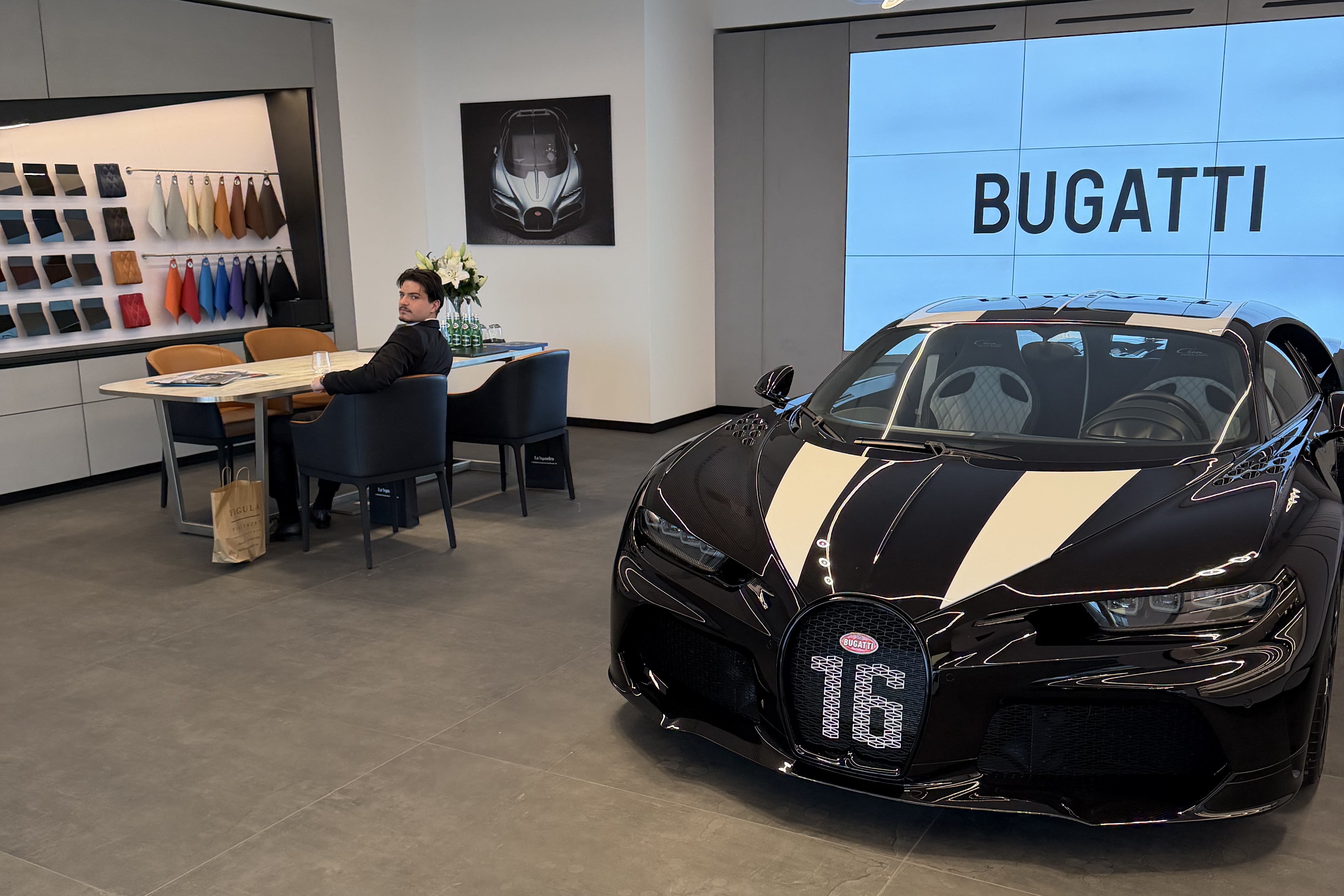 Young entrepreneur working on laptop